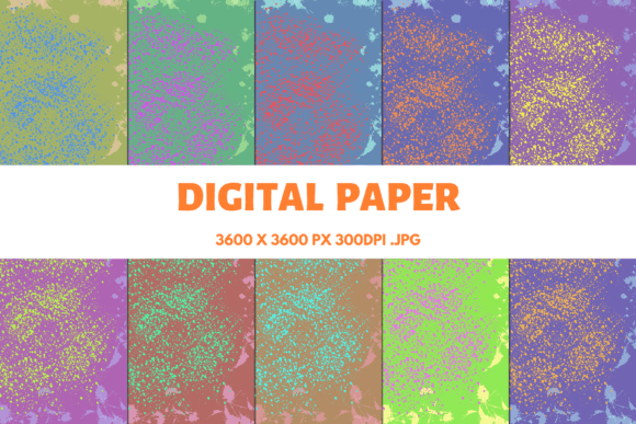 Abstract Texture Digital Papers: A Versatile Tool for Creative Projects