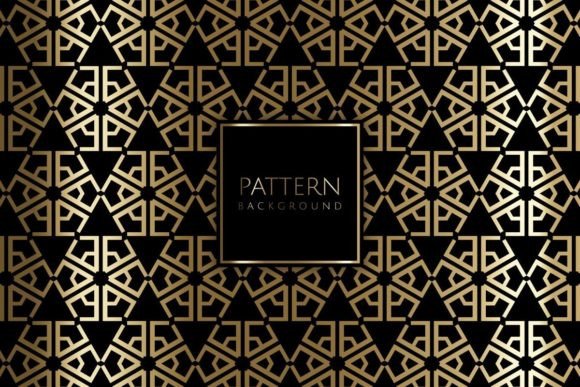 Art Deco Style Gold Background: A Timeless Design Element for Modern Creativity