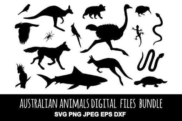 Australia Animals SVG PNG JPEG EPS: A Versatile Resource for Creative and Professional Projects