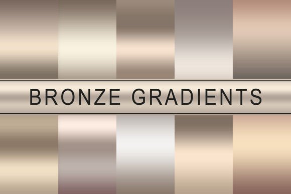 Bronze Gradients: Elevating Design Projects with Timeless Elegance