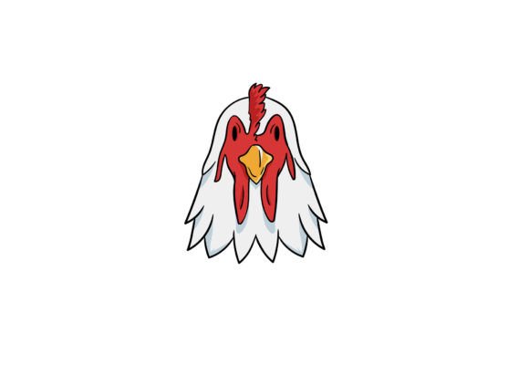 Chicken Illustration Art: A Versatile Graphic Design Element for Creative Projects