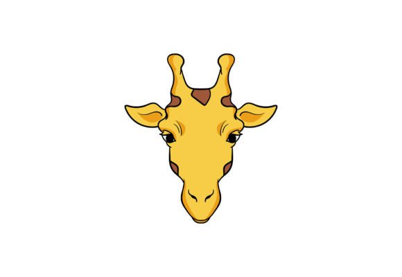 Giraffe Illustration Art: A Strategic Design Element for Creative and Commercial Use
