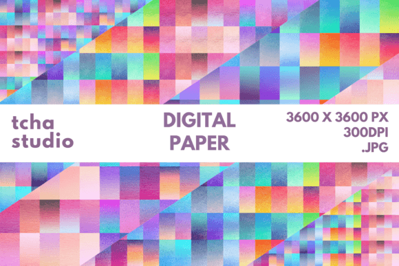 Grunge Gradient Bundle Digital Papers