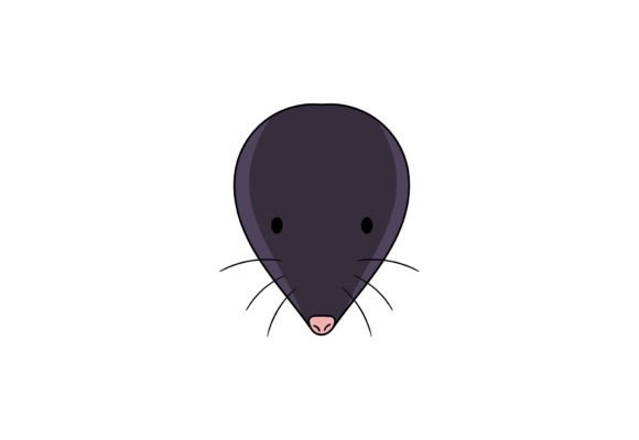 Happy Mole Clipart Illustration: A Versatile Graphic Design Asset for Creative Projects