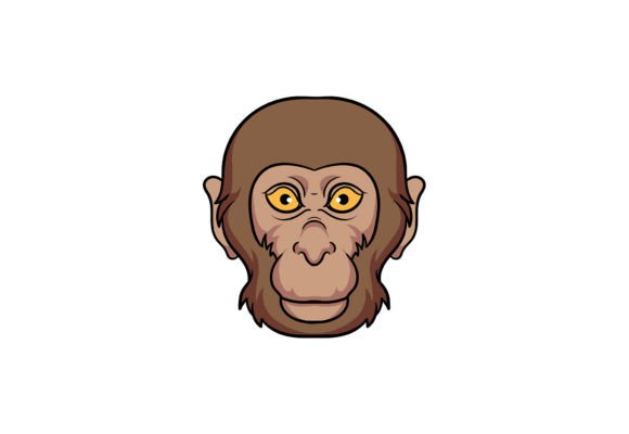 Monkey Face Vector for Creative Projects