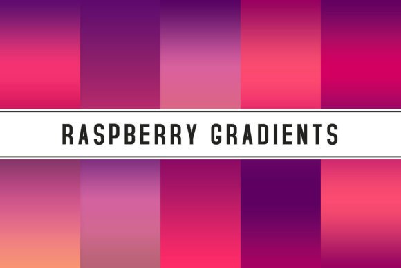 Raspberry Gradients for Stunning Design Projects