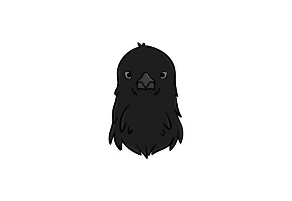 Raven Clipart Bird Illustration