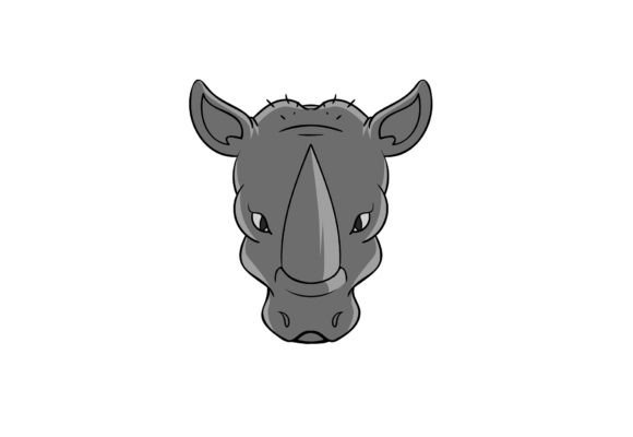 Rhino Illustration Deer Clipart