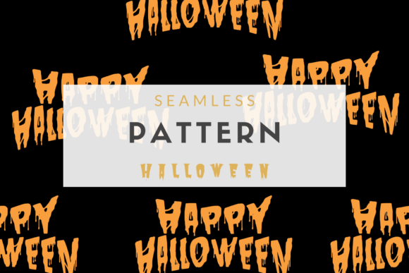 Seamless Pattern Happy Halloween: A Versatile Design for Creative Projects