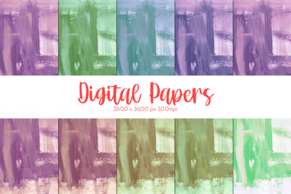Texture Watercolor Digital Papers Set 15: A Versatile Tool for Creative Projects
